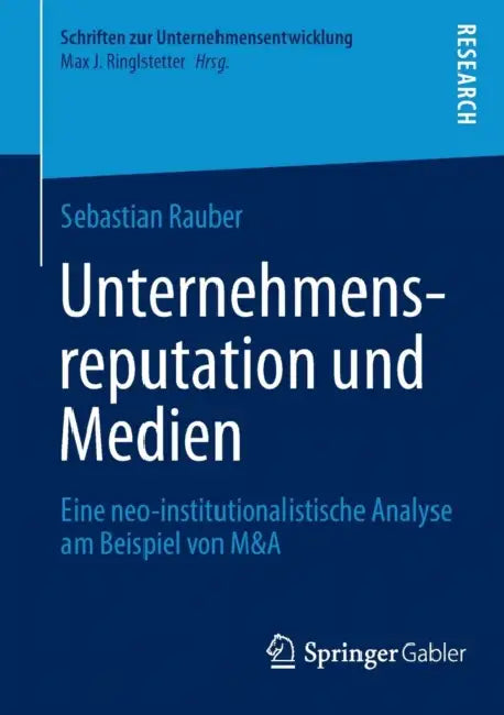 Buy Unternehmensreputation Und Medien (English, Sebastian Rauber) — BookShops.in