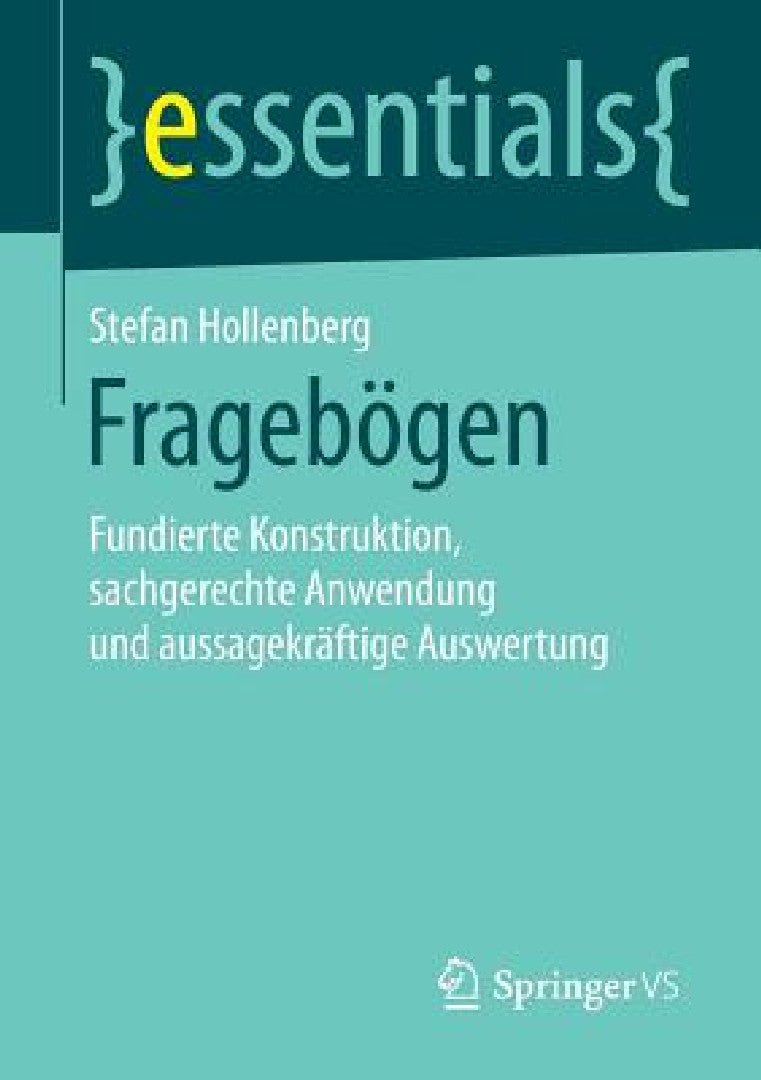 Buy Fragebögen (English, Stefan Hollenberg) — BookShops.in