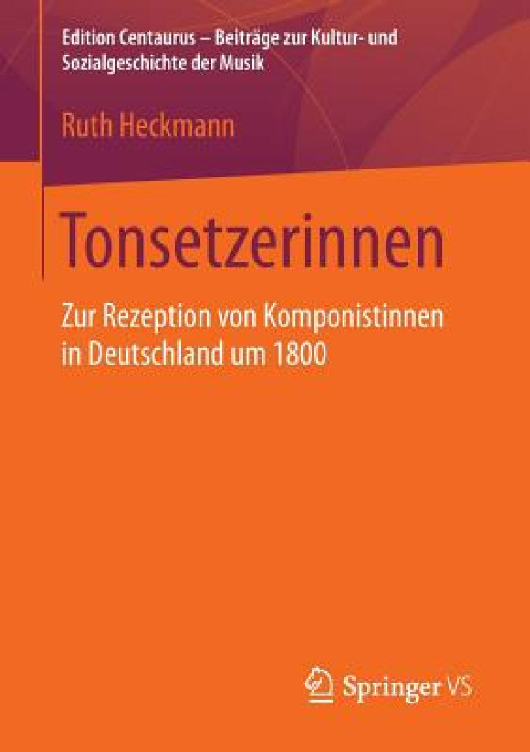 Buy Tonsetzerinnen (English, Ruth Heckmann) — BookShops.in
