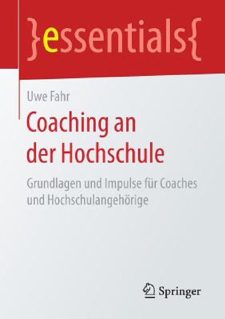 Buy Coaching an Der Hochschule (English, Uwe Fahr) — BookShops.in