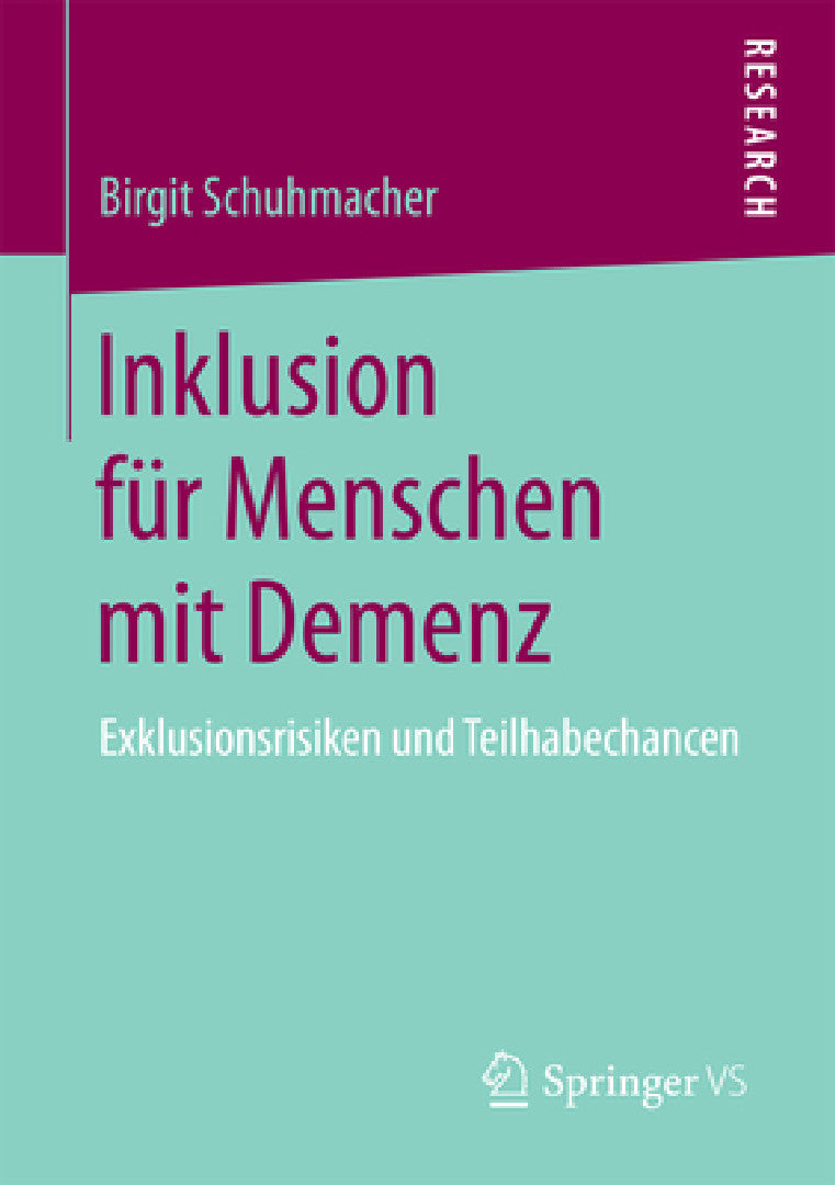 Buy Inklusion Für Menschen Mit Demenz (English, Birgit Schuhmacher) — BookShops.in