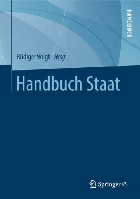 Buy Handbuch Staat (English, Rüdiger Voigt) — BookShops.in