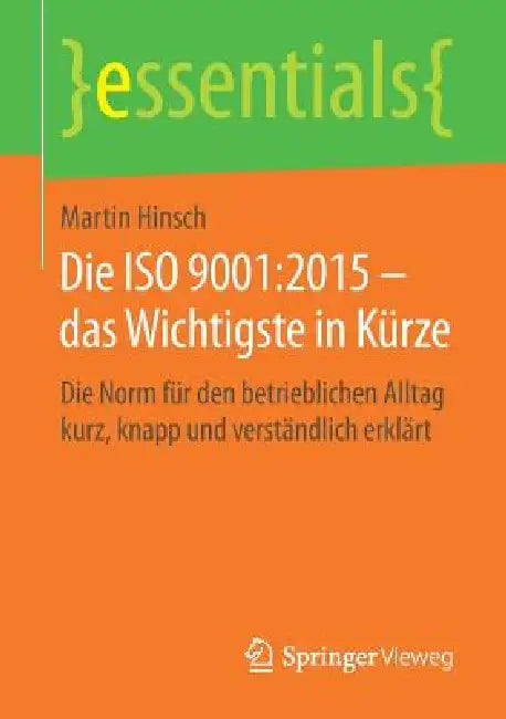 Buy Die ISO 9001 (English, Martin Hinsch) — BookShops.in