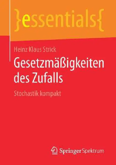 Buy Gesetzmäßigkeiten Des Zufalls (English, Heinz Klaus Strick) — BookShops.in