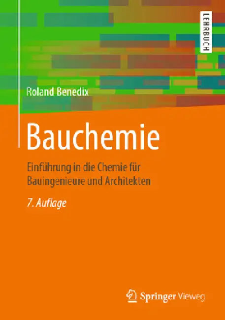 Buy Bauchemie (English, Roland Benedix) — BookShops.in