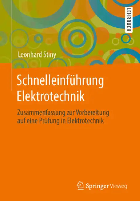 Buy Schnelleinführung Elektrotechnik (English, Leonhard Stiny) — BookShops.in