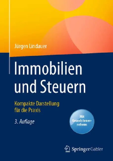 Buy Immobilien Und Steuern (English, Jürgen Lindauer) — BookShops.in