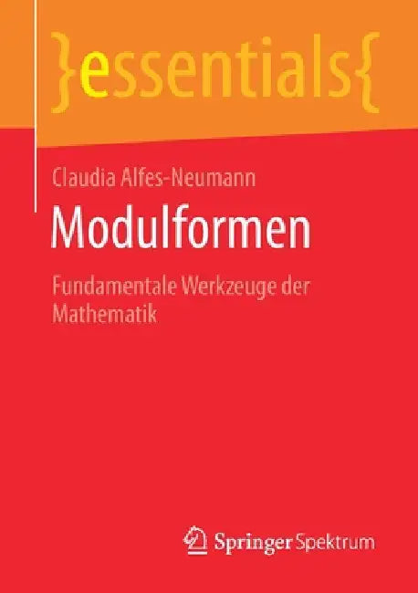 Buy Modulformen (English, Claudia Alfes-Neumann) — BookShops.in