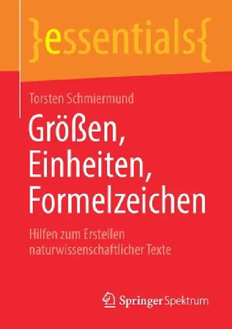 Buy Größen, Einheiten, Formelzeichen (English, Torsten Schmiermund) — BookShops.in