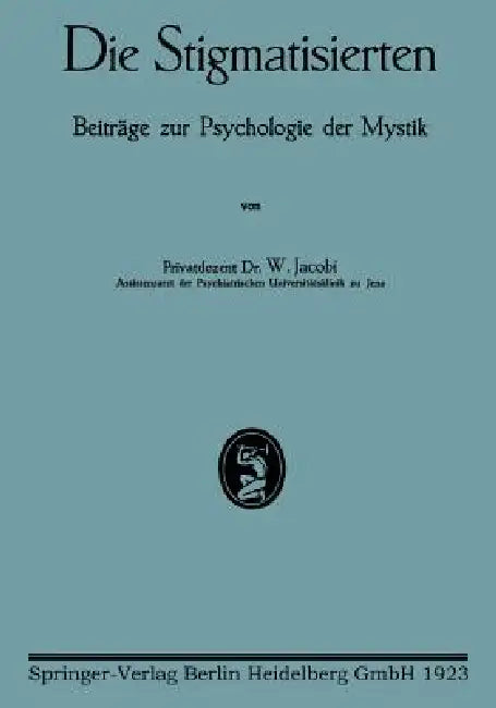Buy Die Stigmatisierten (English, Walter Jacobi) — BookShops.in