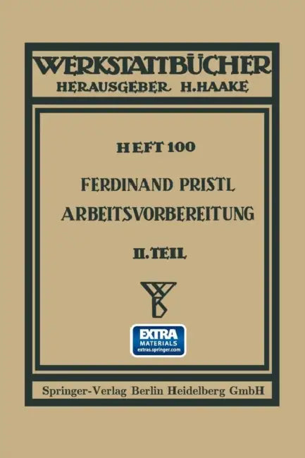Buy Arbeitsvorbereitung (English, Ferdinand Pristl) — BookShops.in