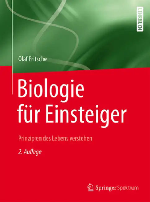 Buy Biologie Für Einsteiger (English, Olaf Fritsche | Martin Lay) — BookShops.in