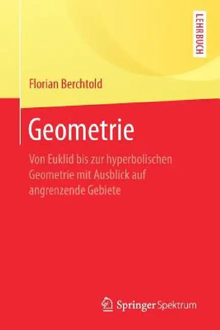 Buy Geometrie (English, Florian Berchtold) — BookShops.in