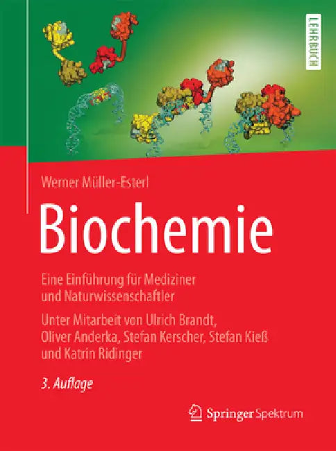 Buy Biochemie (English, Werner Müller-Esterl) — BookShops.in