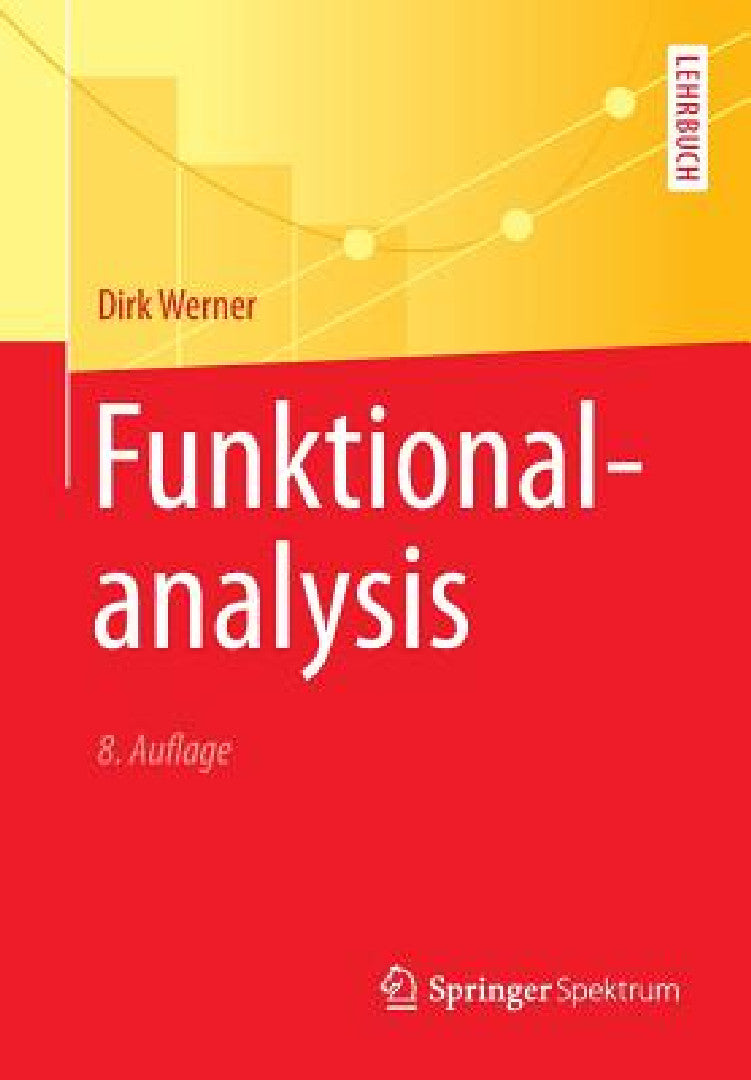Buy Funktionalanalysis (English, Dirk Werner) — BookShops.in