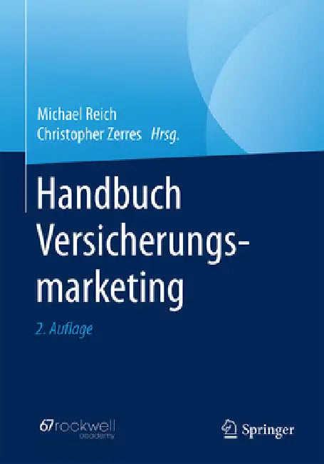 Handbuch Versicherungsmarketing (English, Michael Reich | Christopher Zerres)