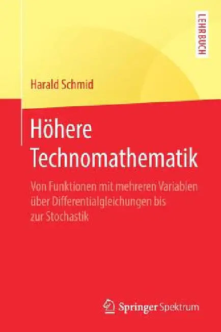 Buy Höhere Technomathematik (English, Harald Schmid) — BookShops.in