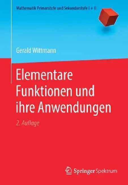 Buy Elementare Funktionen Und Ihre Anwendungen (English, Gerald Wittmann) — BookShops.in