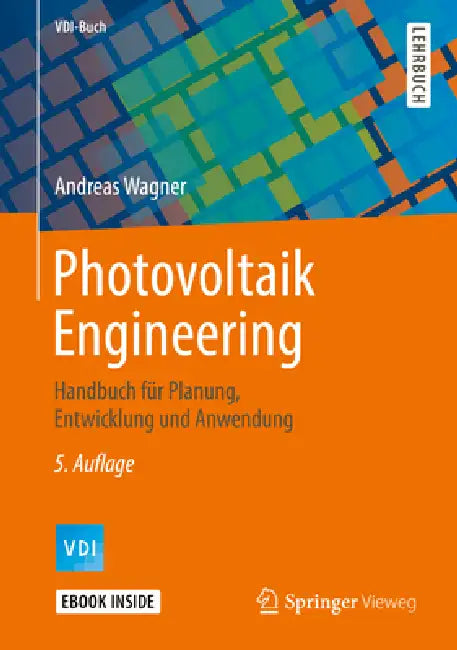 Buy Photovoltaik Engineering (English, Andreas Wagner) — BookShops.in
