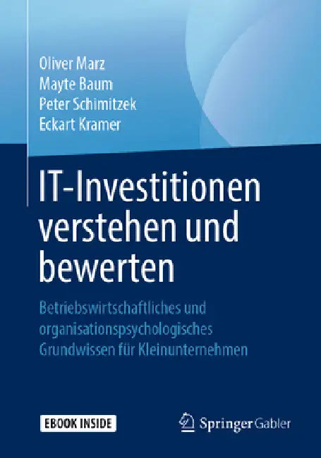 Buy It-Investitionen Verstehen Und Bewerten (English, Oliver Marz | Mayte Baum | Peter Schimitzek) — BookShops.in