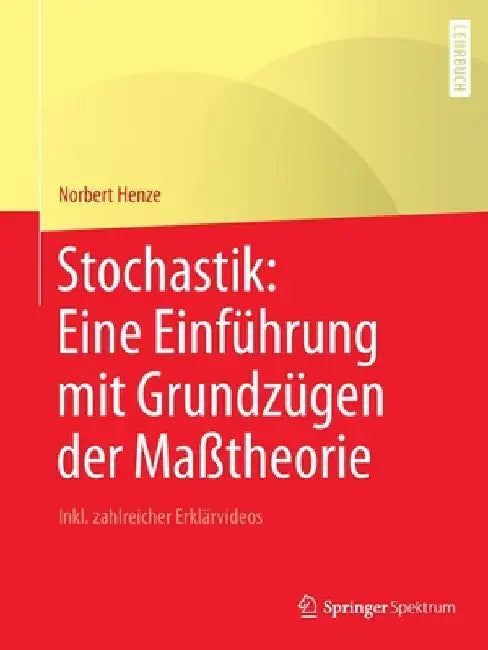 Buy Stochastik (English, Norbert Henze) β BookShops.in