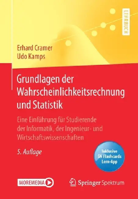 Buy Grundlagen Der Wahrscheinlichkeitsrechnung Und Statistik (English, Erhard Cramer | Udo Kamps) — BookShops.in