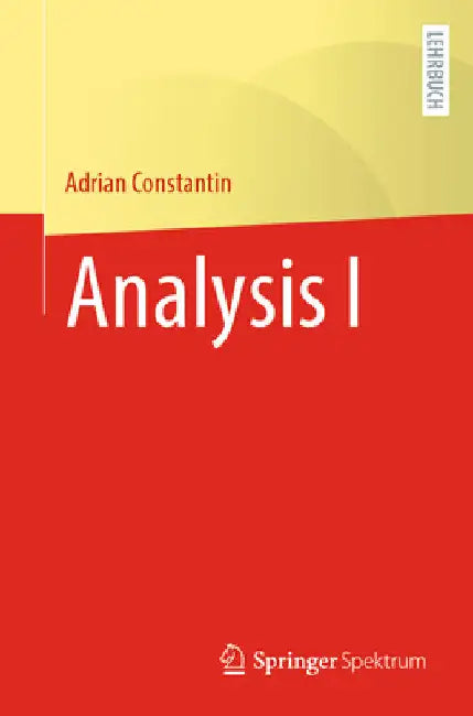 Buy Analysis I (English, Adrian Constantin) — BookShops.in