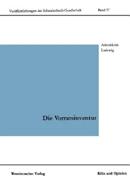 Buy Die Vorratsinventur (English, Kenneth A. Loparo) — BookShops.in