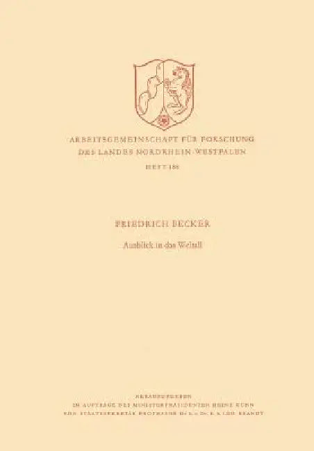 Buy Ausblick in Das Weltall (English, Friedrich Becker) — BookShops.in