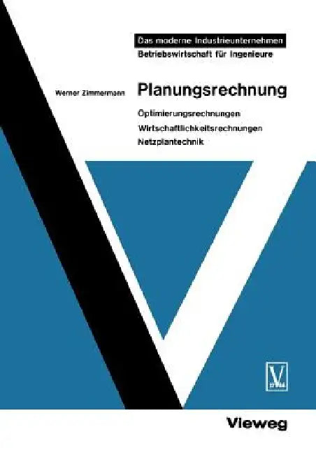 Buy Planungsrechnung (English, Werner Zimmermann) — BookShops.in