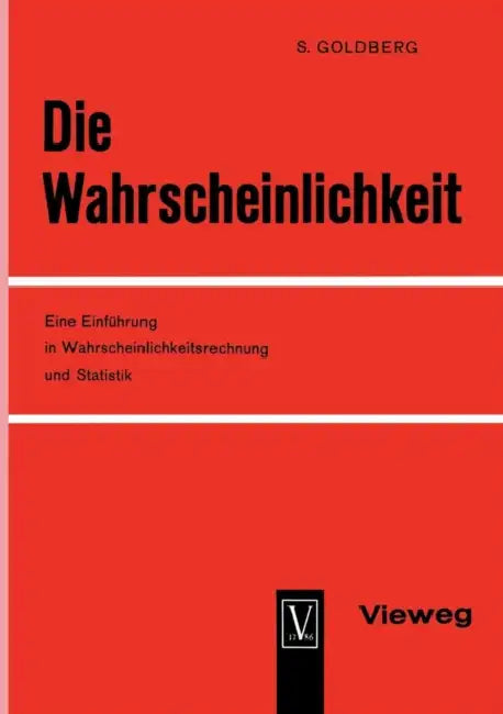 Buy Die Wahrscheinlichkeit (English, Samuel Goldberg) — BookShops.in
