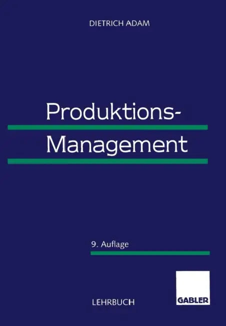 Buy Produktions-Management (English, Dietrich Adam) — BookShops.in