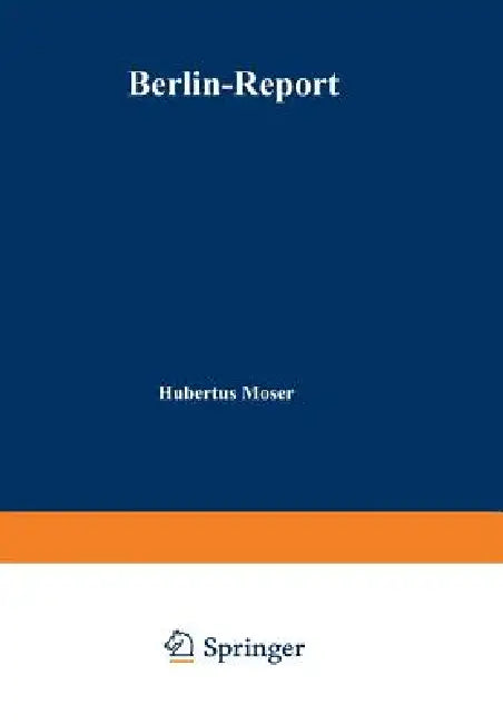 Buy Berlin-Report (English, Hubertus Moser) — BookShops.in
