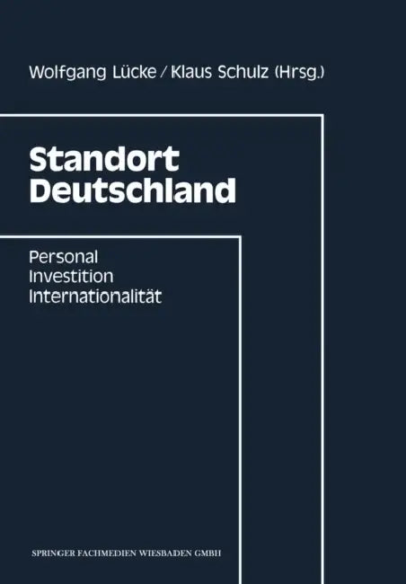 Buy Standort Deutschland (English, Lücke Wolfgang Lücke Wolfgang) — BookShops.in