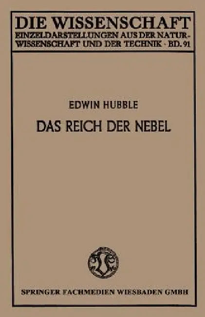 Buy Das Reich Der Nebel (English, Edwin Hubble) — BookShops.in