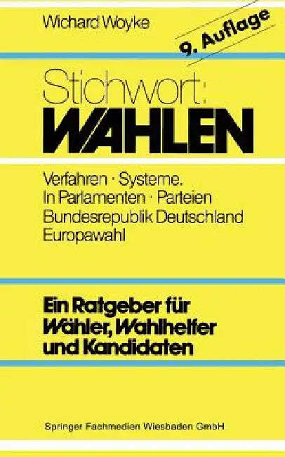 Buy Stichwort (English, Wichard Woyke) — BookShops.in