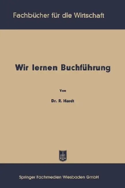 Buy Wir lernen Buchführung (English, Reinhold Hardt) — BookShops.in