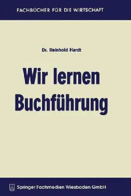 Buy Wir Lernen Buchführung (English, Reinhold Hardt) — BookShops.in