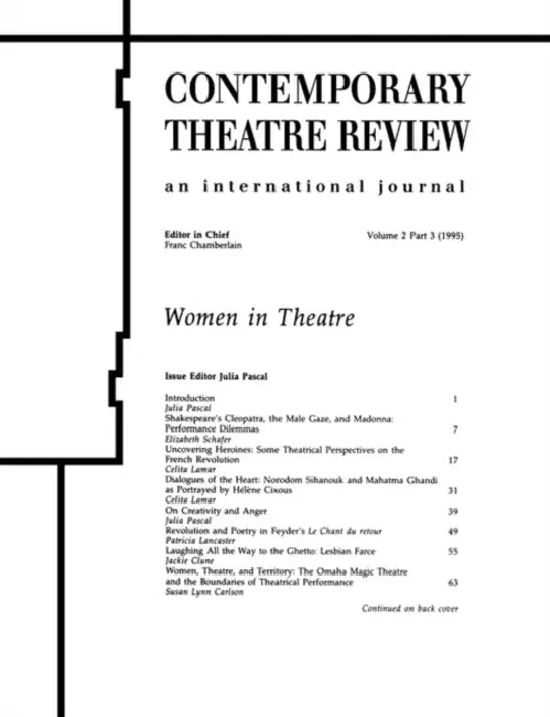 Buy Women in Theatre 2#3 (English, Julia Pascal) — BookShops.in