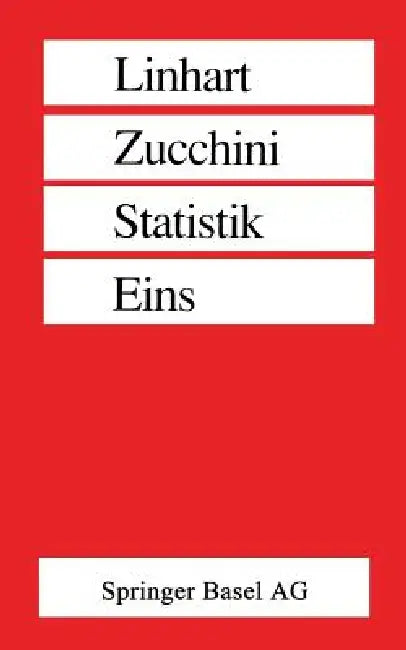 Buy Statistik Eins (English, Linhart | Zucchini) — BookShops.in