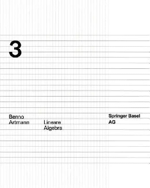 Buy Lineare Algebra (English, B. Artmann) — BookShops.in