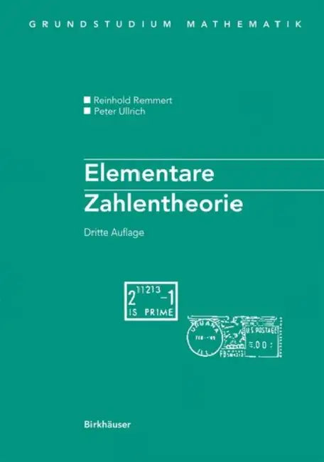 Buy Elementare Zahlentheorie (English, Reinhold Remmert | Peter Ullrich) — BookShops.in