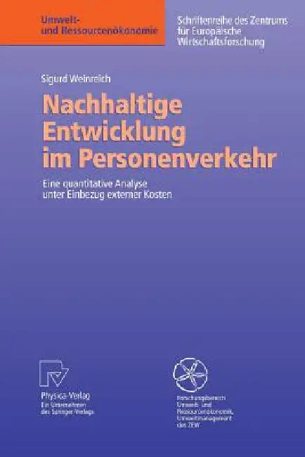 Buy Nachhaltige Entwicklung Im Personenverkehr (English, Sigurd Weinreich) — BookShops.in