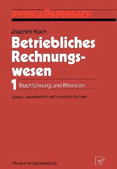 Buy Betriebliches Rechnungswesen (English, Joachim Koch) — BookShops.in