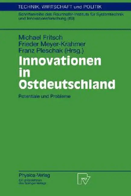 Buy Innovationen in Ostdeutschland (English, Michael Fritsch | Frieder Meyer-Krahmer | Franz Pleschak) — BookShops.in