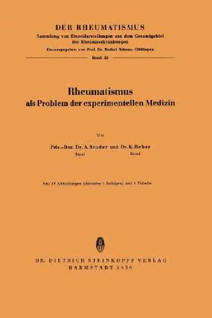 Rheumatismus (English, A. Studer)