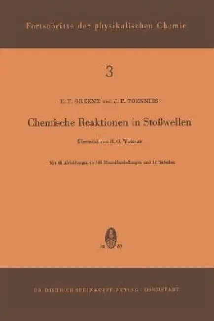 Buy Chemische Reaktionen in Stosswellen (English, E. F. Green | H. G. Wagner | J. P. Toennies) — BookShops.in