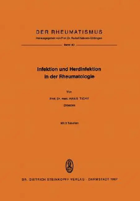 Buy Infektion Und Herdinfektion in Der Rheumatologie (English, Hans Tichy) — BookShops.in