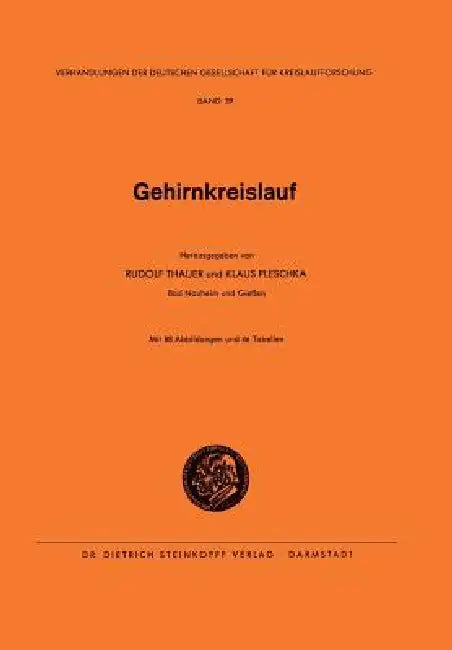 Buy Gehirnkreislauf (English, Rudolf Thauer | Klaus Pleschka) — BookShops.in