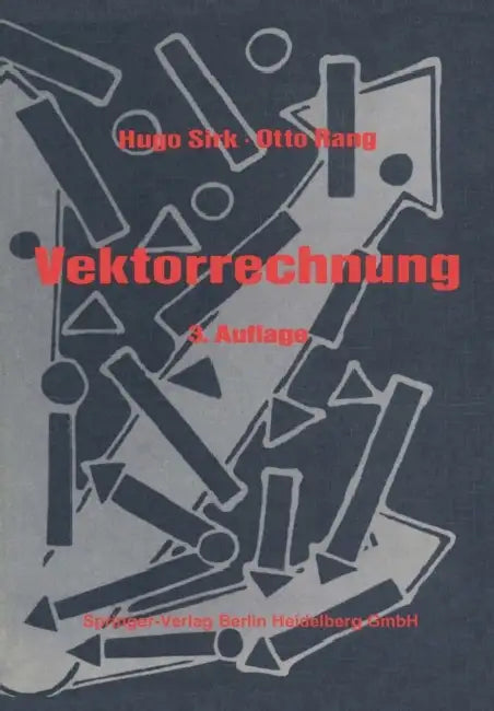 Buy Einführung in Die Vektorrechnung (English, Hugo Sirk | O. Rang) — BookShops.in